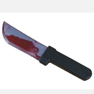 NWT Bleeding Mini Machete Knife Halloween Prop Cosplay Killer Jason Michael New